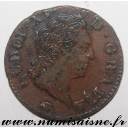 Gad 280 - LOUIS XV - SOL À LA VIEILLE TÊTE - 1772 D - LYON