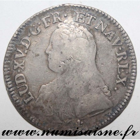 FRANCE - Gad 321 - LOUIS XV - ECU WITH OLIVE BRANCHES 1734 K - Bordeaux