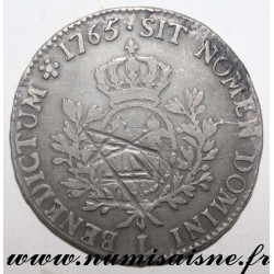 FRANKREICH - Gad 322 - LOUIS XV - ECU MIT STIRNBAND 1765 L - Bayonne