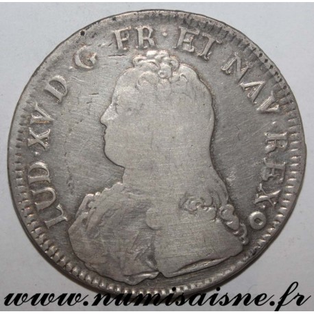 FRANCE - Gad 321 - LOUIS XV - ECU WITH OLIVE BRANCHES 1728 AA - Metz