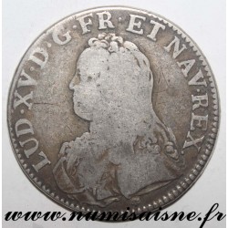 FRANKREICH - Gad 321 - LOUIS XV - ECU MIT OLIVENZWEIG 1727 C - Caen