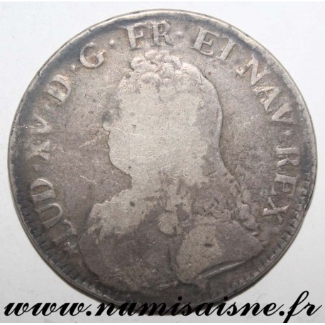 Gad 321 - LOUIS XV - ECU AUX BRANCHES D'OLIVIER 1738  9 - Rennes