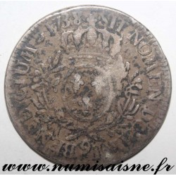 FRANCE - Gad 321 - LOUIS XV - ECU WITH OLIVE BRANCHES 1738  9 - Rennes
