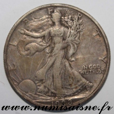 UNITED STATES - KM 142 - 1/2 DOLLAR 1928 S - San Francisco - WALKING LIBERTY