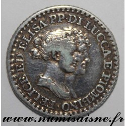 ITALIE - LUCQUES ET PIOMBINO - KM 23 - 1 FRANCO 1808 - ÉLISA BONAPARTE ET FÉLIX BACCIOCHI