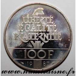 FRANKREICH - KM 962a - 100 FRANCS 1987 - TYP LAFAYETTE