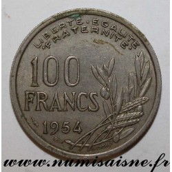 FRANKREICH - KM 919 - 100 FRANCS 1954 - TYP COCHET