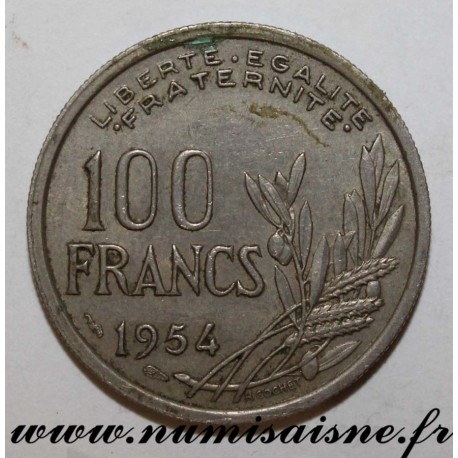 FRANCE - KM 919 - 100 FRANCS 1954 - TYPE COCHET