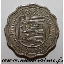 GUERNSEY - KM 18 - 3 PENCE 1959