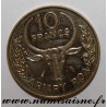 MADAGASCAR - KM 11 - 10 FRANCS 1970