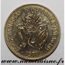 MADAGASCAR - KM 11 - 10 FRANCS 1970