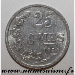 LUXEMBOURG - KM 45a - 25 CENTIMES 1954