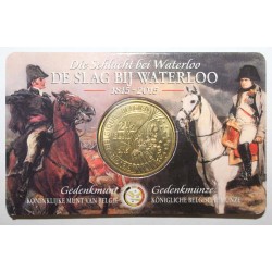 BELGIQUE - KM 347 - 2.5 EURO 2015 - LA BATAILLE DE WATERLOO