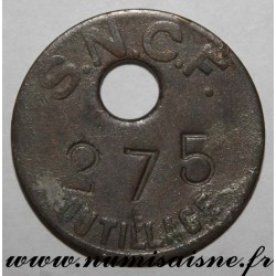 FRANCE - SNCF - TOOL TOKEN - No 275 - UNIFACE
