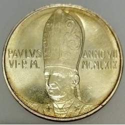 VATICAN - KM 115 - 500 LIRES 1969 - PAUL VI