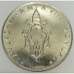 VATICAN - KM 121 - 50 LIRES 1970 - PAUL VI