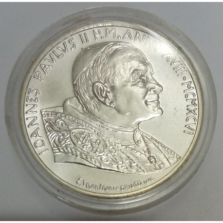 VATICAN - KM 269 - 500 LIRES 1996 - JEAN PAUL II