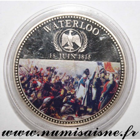 FRANCE - MEDAL - NAPOLÉON I - BATTLE OF WATERLOO - 18 JUNE 1815