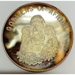 UGANDA - KM 101 - 1,000 SHILLING 2002 - GORILLA