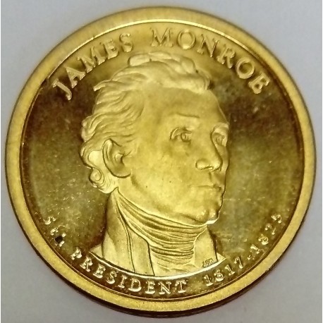 UNITED STATES - KM 426 - 1 DOLLAR 2008 - JAMES MONROE - 5TH PRESIDENT 1817-1825