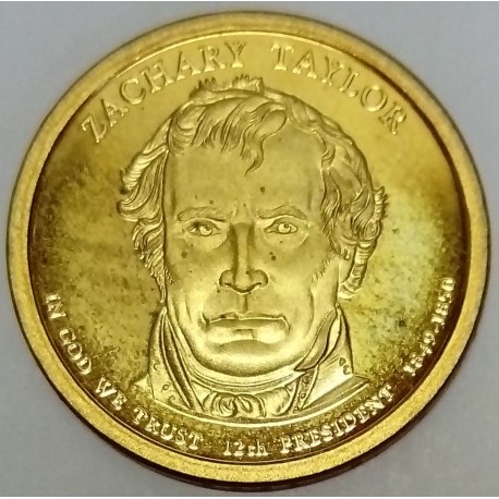 UNITED STATES - KM 453 - 1 DOLLAR 2009 - ZACHARY TAYLOR - 12TH PRESIDENT 1840-1841