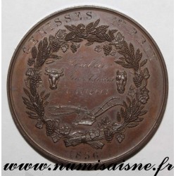 MEDAL - AGRICULTURE - AGRICULTURAL CONTEST OF ROUGEMONT - 1856