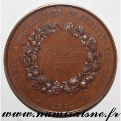 MEDAL - AGRICULTURE - NEUILLY SUR SEINE HORTICULTURAL SOCIETY - 1885
