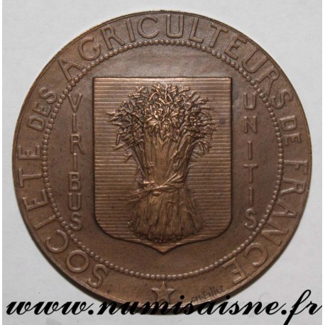 MEDAL - AGRICULTURE - FARMERS SOCIETY OF FRANCE