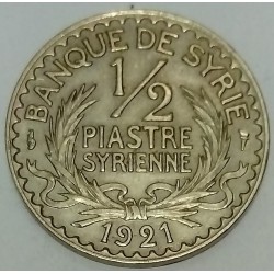 SYRIE - KM 68 - 1/2 PIASTRE 1921