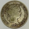 SPAIN - KM 628 - 40 CENTIMOS DE ESCUDO 1864 - ISABELLE II