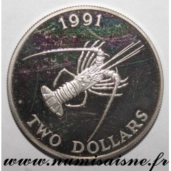 BERMUDA - KM 69 - 2 DOLLARS 1991 - Hummer