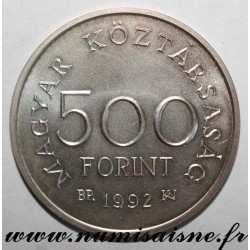 HUNGARY - KM 686 - 500 FORINT 1992 - KAROLY ROBERT EMLEKERE 1308 - 1342