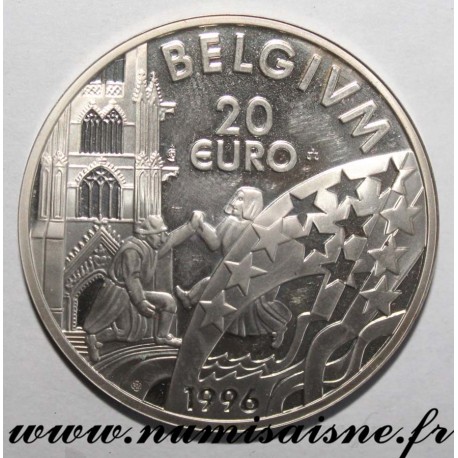 BELGIQUE - 20 EURO 1996 - Albert II