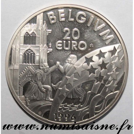 BELGIUM - 20 EURO 1996 - Albert II