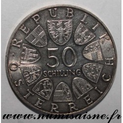 AUSTRIA - KM 2906 - 50 SCHILLING 1969 - 450 years of the death of Maximilian I