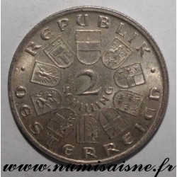 AUSTRIA - KM 2843 - 2 SHILLING 1928 - Franz Schubert