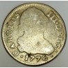 SPAIN - KM 412 - 2 REALES 1776 CF - CHARLES III