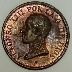 ESPAGNE - KM 731 - 1 CENTIMO 1912/2 PCV - ALPHONSE XIII