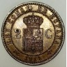 SPAIN - KM 732 - 2 CENTIMOS 1911 PCV - ALPHONSE XIII