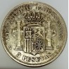 SPAIN - KM 666 - 5 PESETAS 1871 SDM - Amédée I (1871-1873)