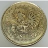 SINGAPORE - KM 113 - 10 DOLLARS 1993 - YEAR OF THE ROOSTER