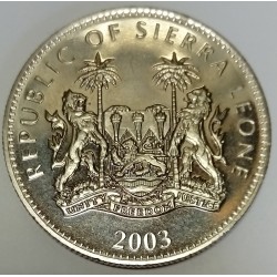 SIERRA LEONE -  KM 282 - 1 DOLLAR 2003 - GOLDEN JUBILEE