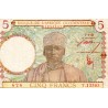 FRENCH WEST AFRICA - PICK 26 - 5 FRANCS - 02/03/1943