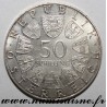 AUSTRIA - KM 2916 - 50 SHILLING 1973 - 500 years of the Bummerl house