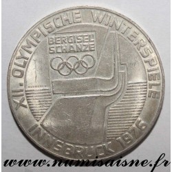 ÖSTERREICH - KM 2929 - 100 SHILLING 1976 - Olympische Spiele Innsbruck