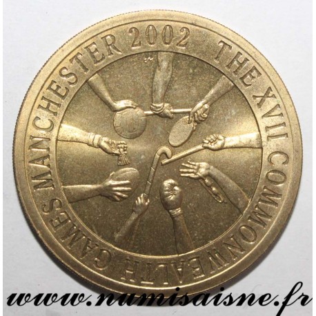 AUSTRALIA - KM 651 - 5 DOLLARS 2002 -  THE XVII COMMONWEALTH GAMES MANCHESTER