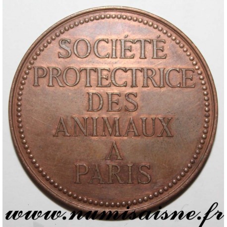 MEDAL - ANIMAL PROTECTION SOCIETY - PARIS - 1886