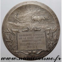 MEDAL - AGRICULTURE - BELFORT - SPECIAL COMPETITION OF THE MONTBÉLIARDE BOVINE BREED - 1911