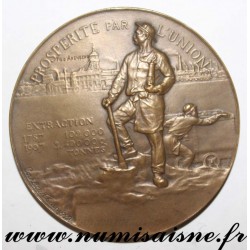 MEDAL - 59 - COMPANY OF ANZIN'S MINES  - 150 YEARS - 1757 - 1907