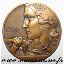 MEDAL - 150th ANNIVERSARY OF THE FRENCH REVOLUTION - 1789 - 1939 - By  P. TURIN